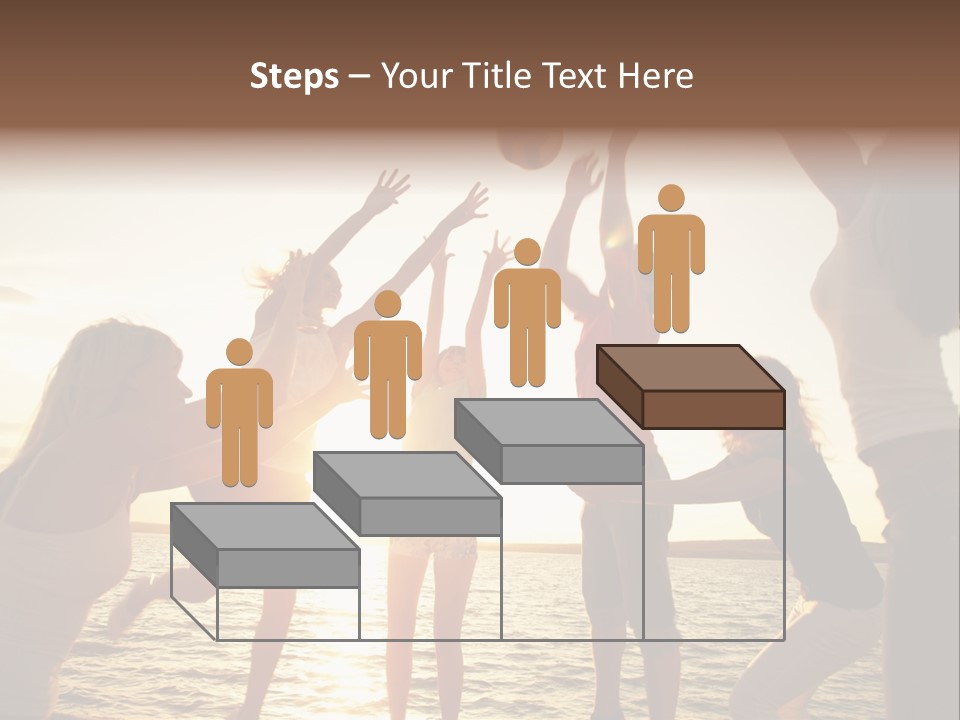 Joy Leisure Teenagers PowerPoint Template