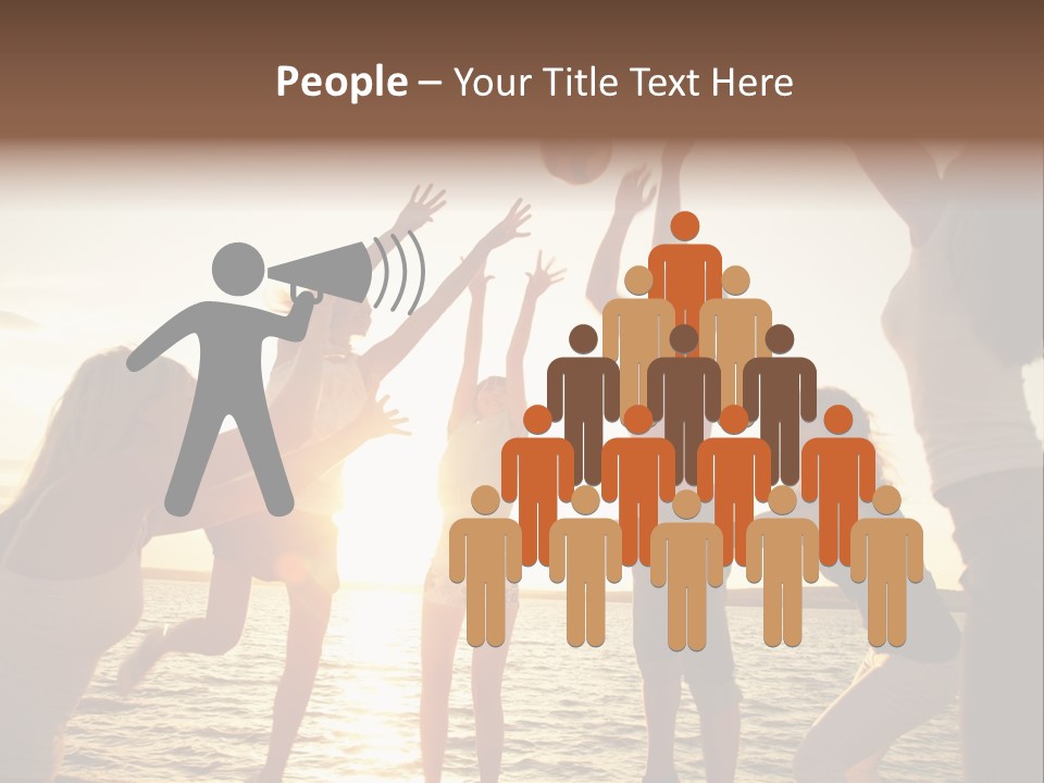 Joy Leisure Teenagers PowerPoint Template