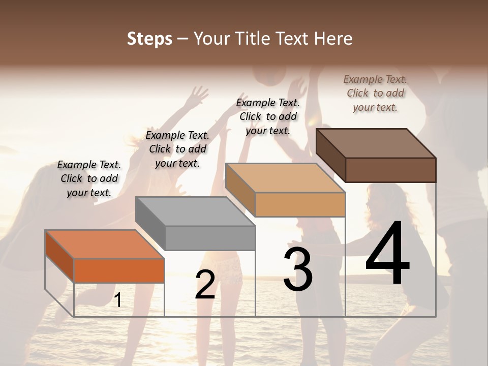 Joy Leisure Teenagers PowerPoint Template