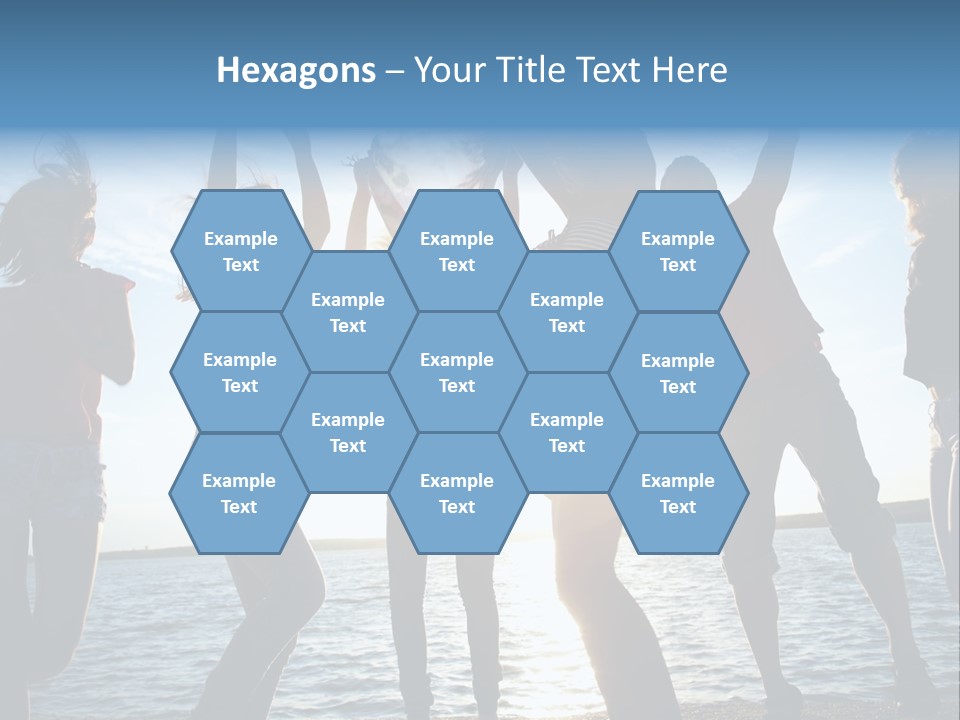 Girl Happiness Human PowerPoint Template