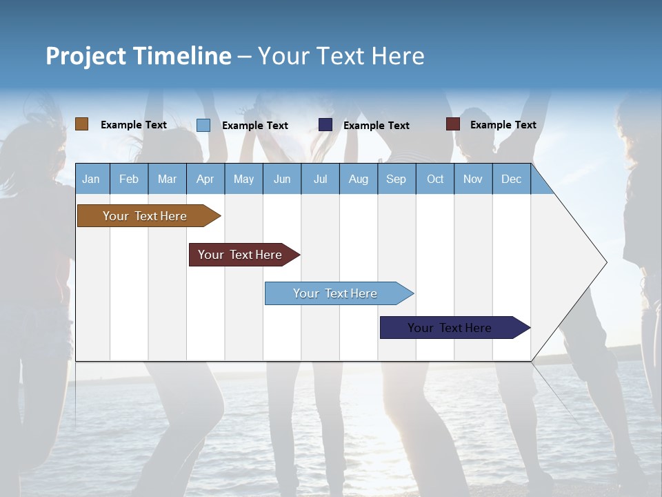 Girl Happiness Human PowerPoint Template