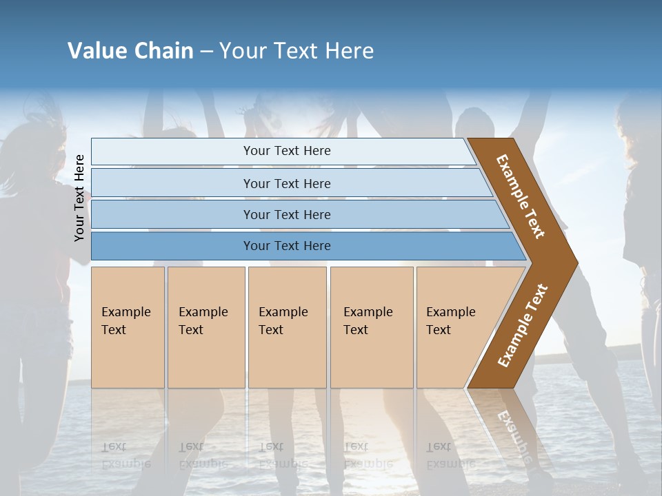 Girl Happiness Human PowerPoint Template