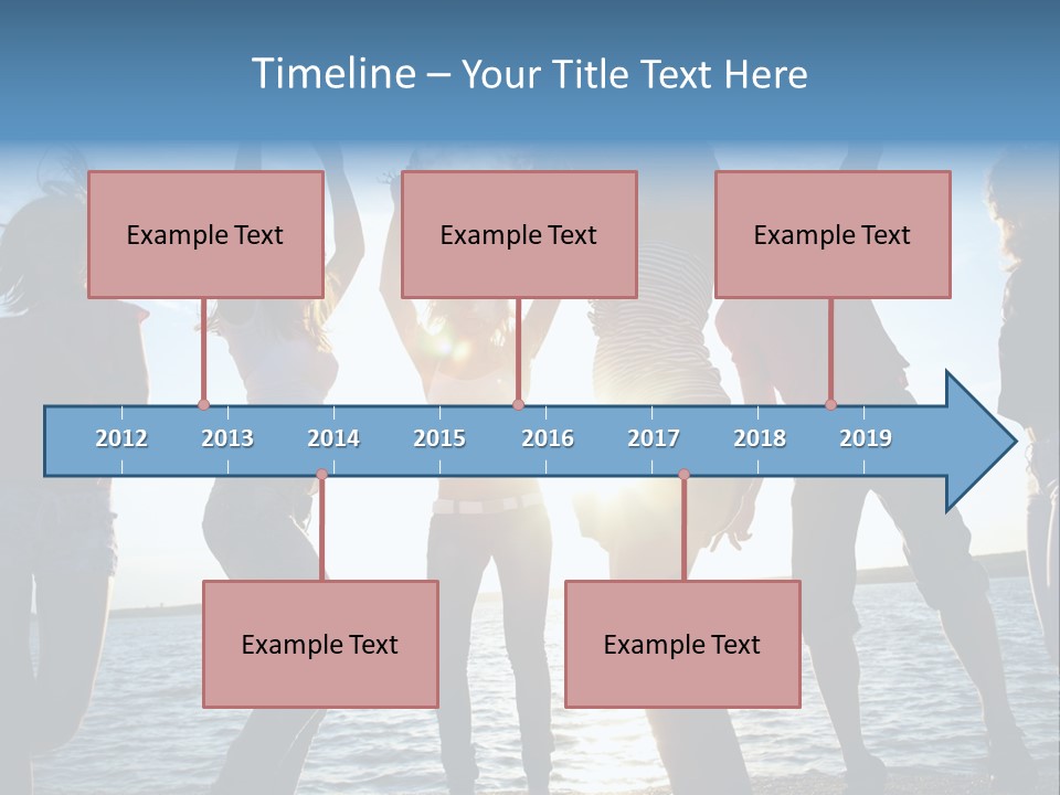 Girl Happiness Human PowerPoint Template