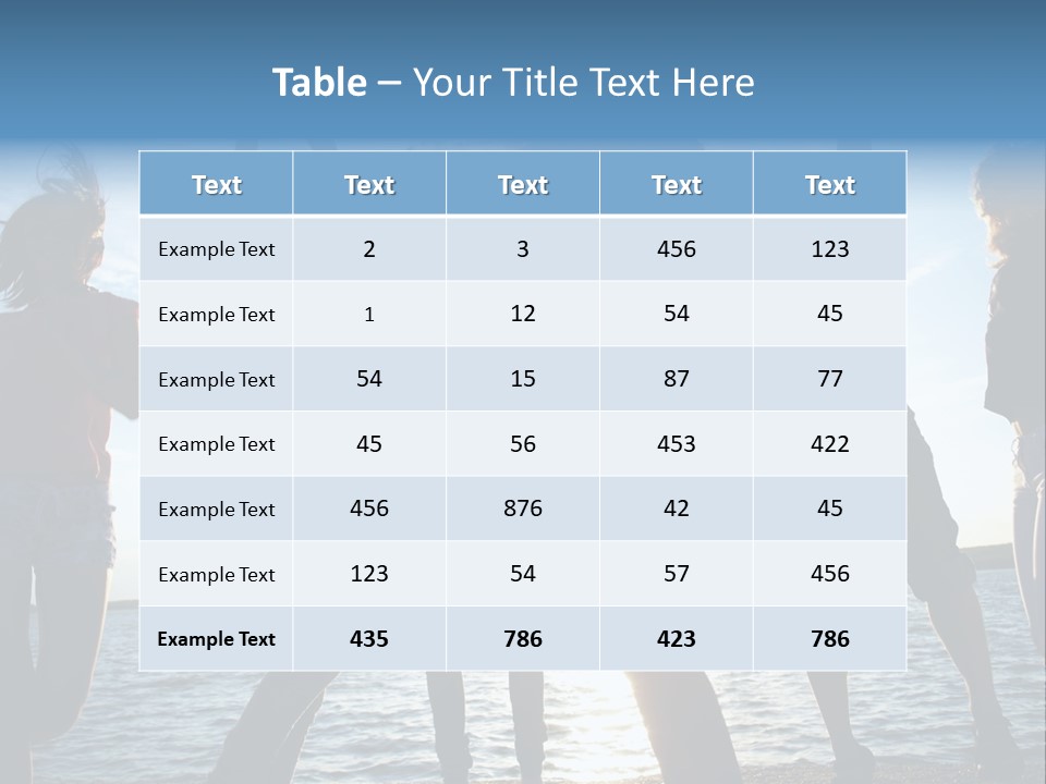 Girl Happiness Human PowerPoint Template