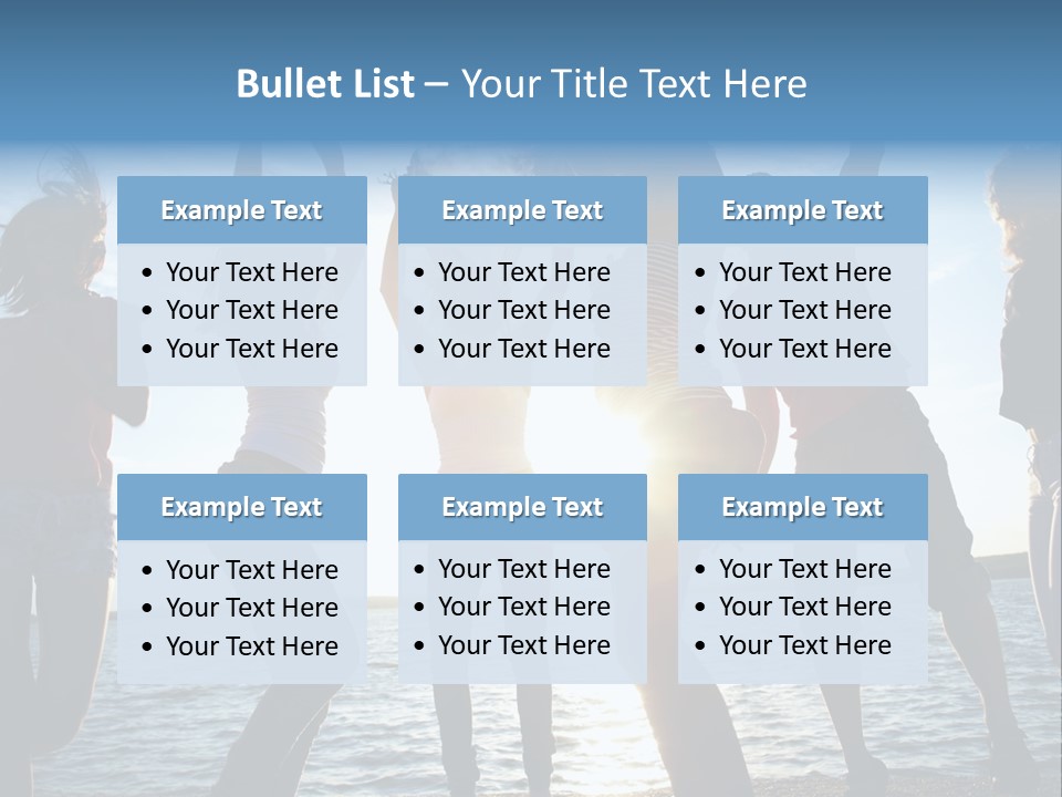 Girl Happiness Human PowerPoint Template