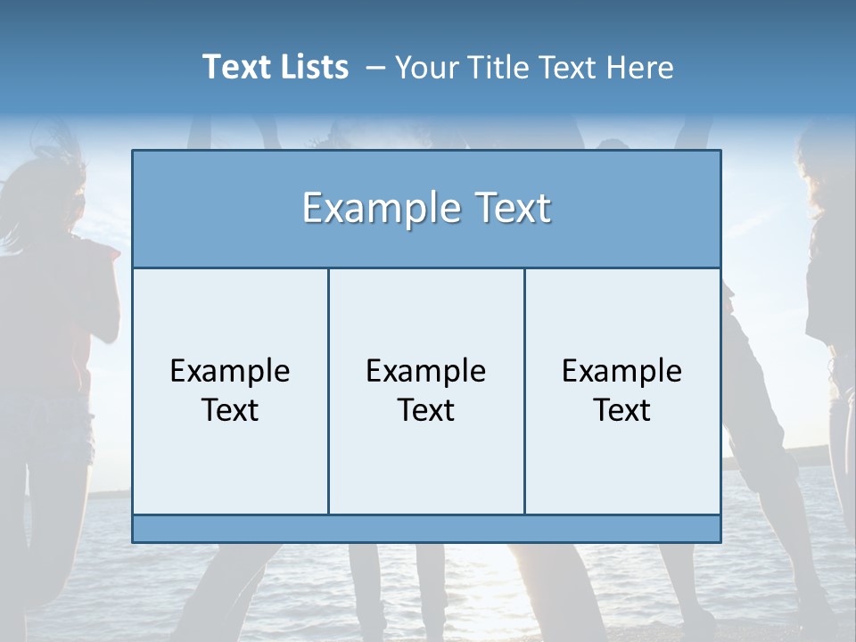Girl Happiness Human PowerPoint Template