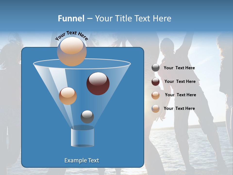 Girl Happiness Human PowerPoint Template