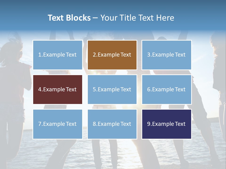 Girl Happiness Human PowerPoint Template