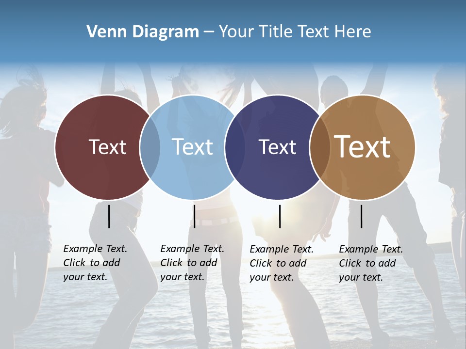 Girl Happiness Human PowerPoint Template