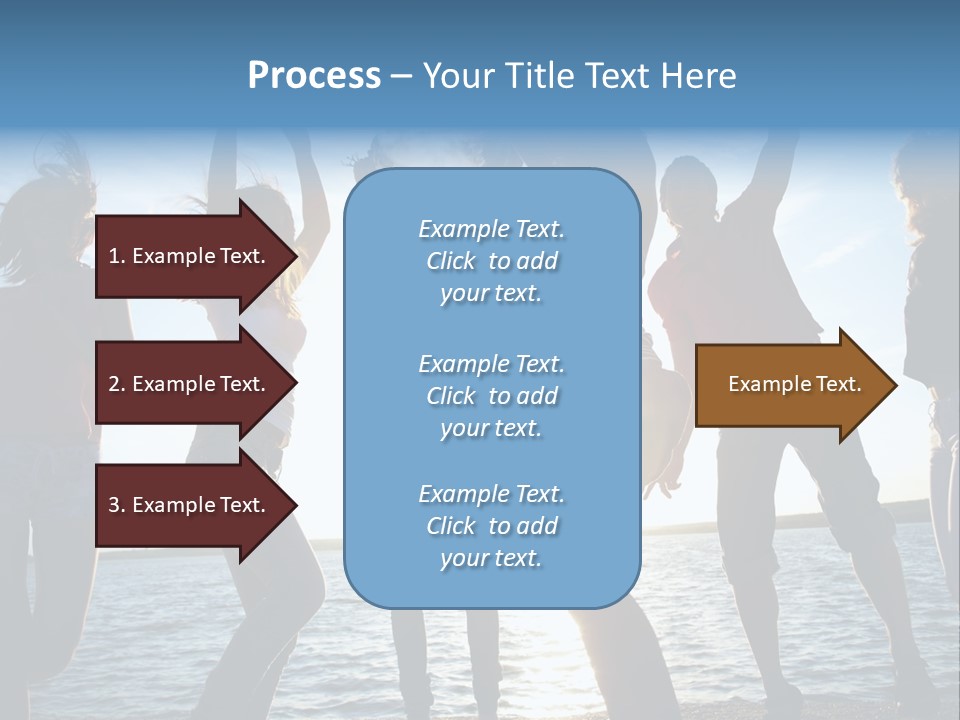 Girl Happiness Human PowerPoint Template