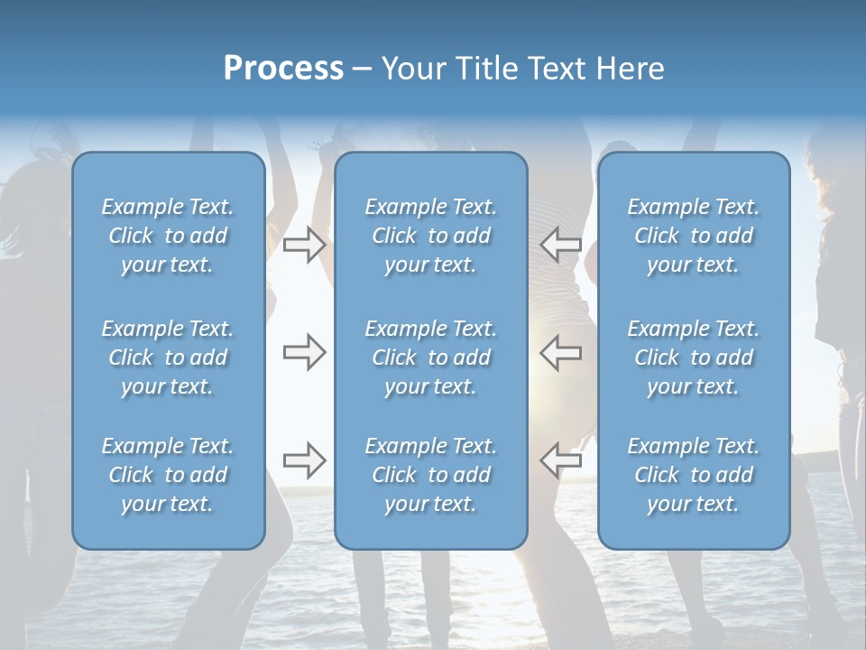 Girl Happiness Human PowerPoint Template