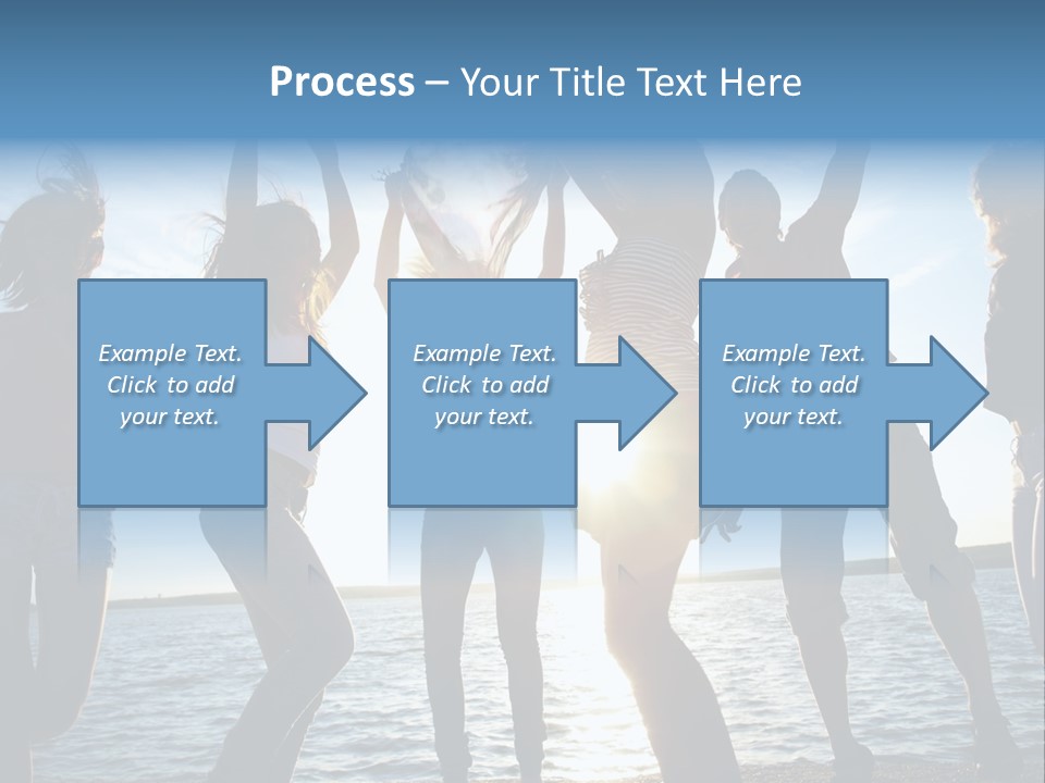 Girl Happiness Human PowerPoint Template