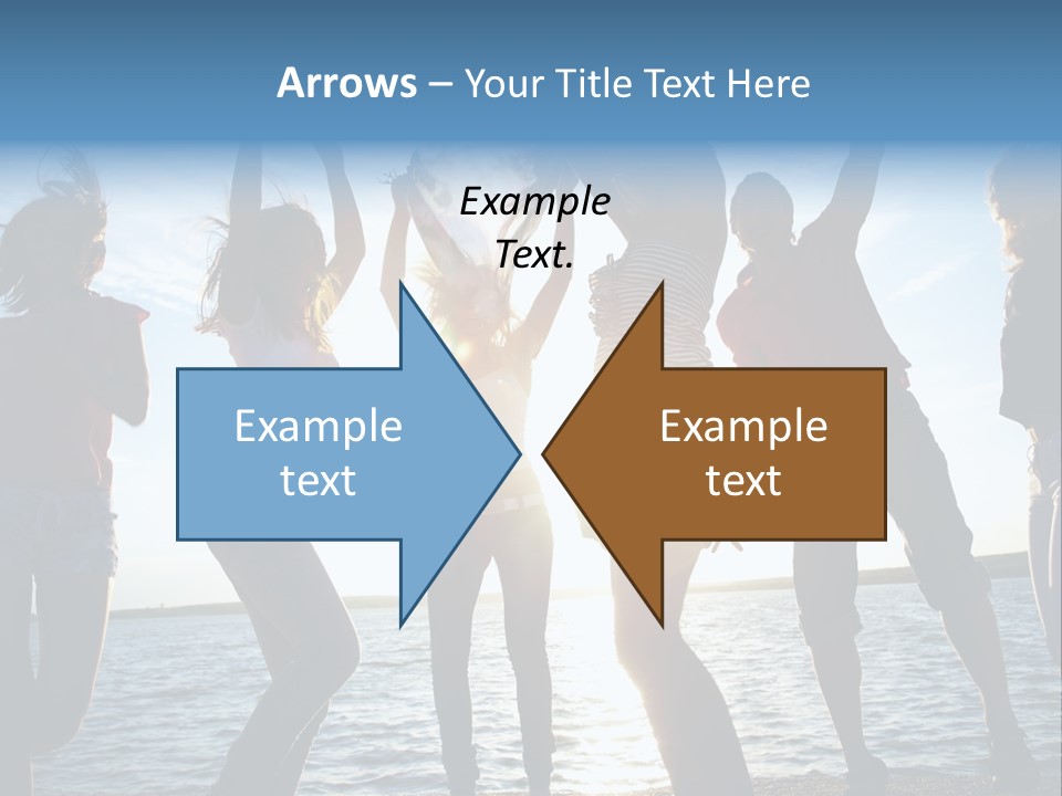 Girl Happiness Human PowerPoint Template