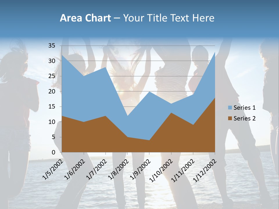 Girl Happiness Human PowerPoint Template