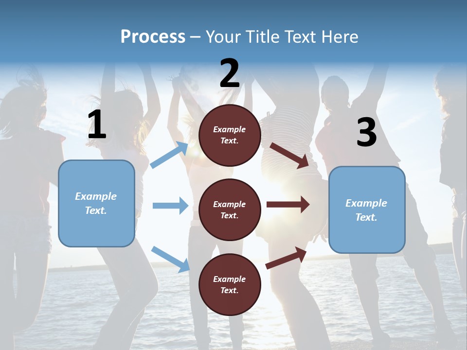 Girl Happiness Human PowerPoint Template