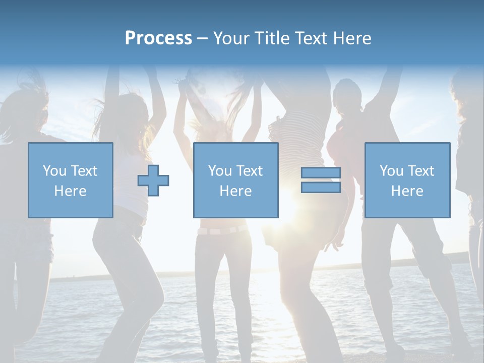 Girl Happiness Human PowerPoint Template