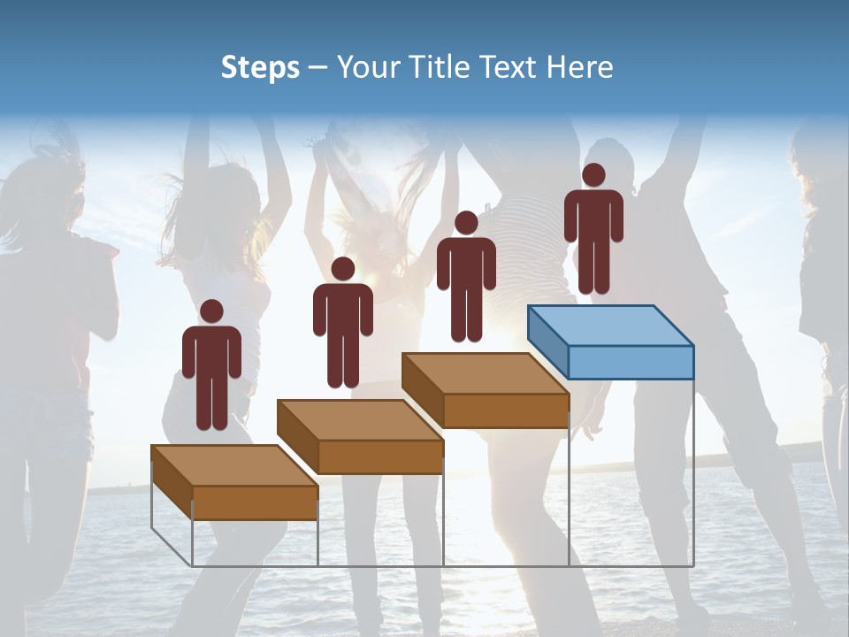 Girl Happiness Human PowerPoint Template