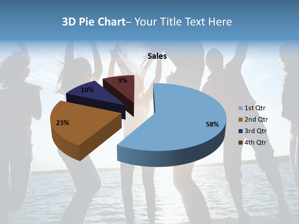 Girl Happiness Human PowerPoint Template