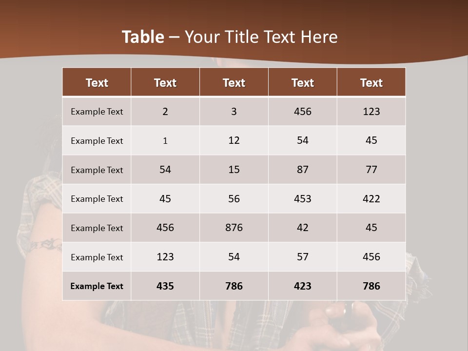 Revolver Glare Cow Boy PowerPoint Template