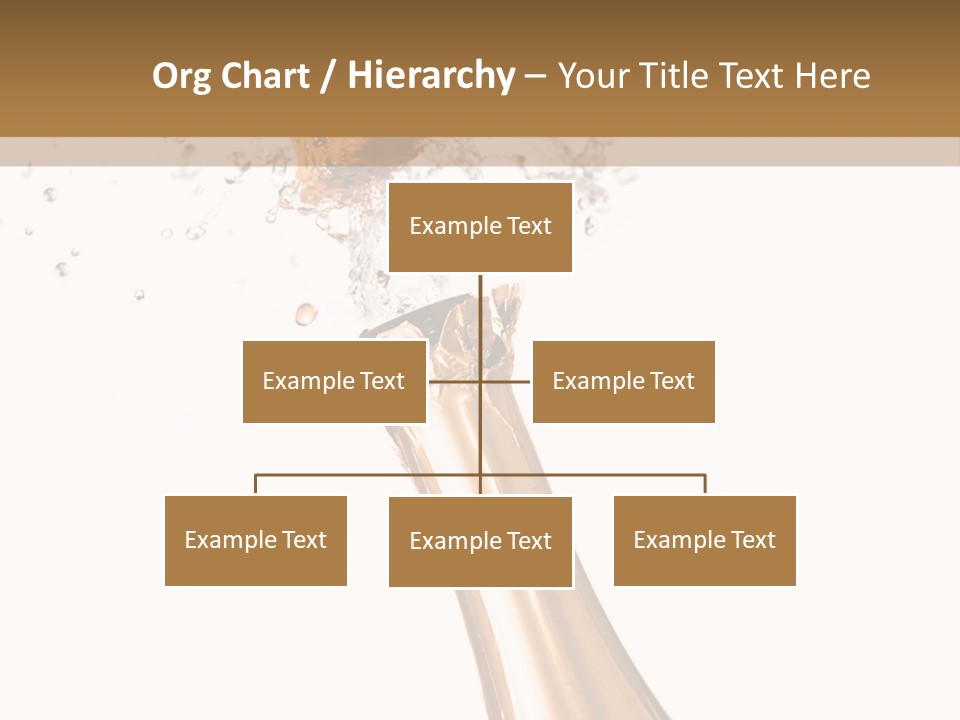 Explosion Wine Drink PowerPoint Template