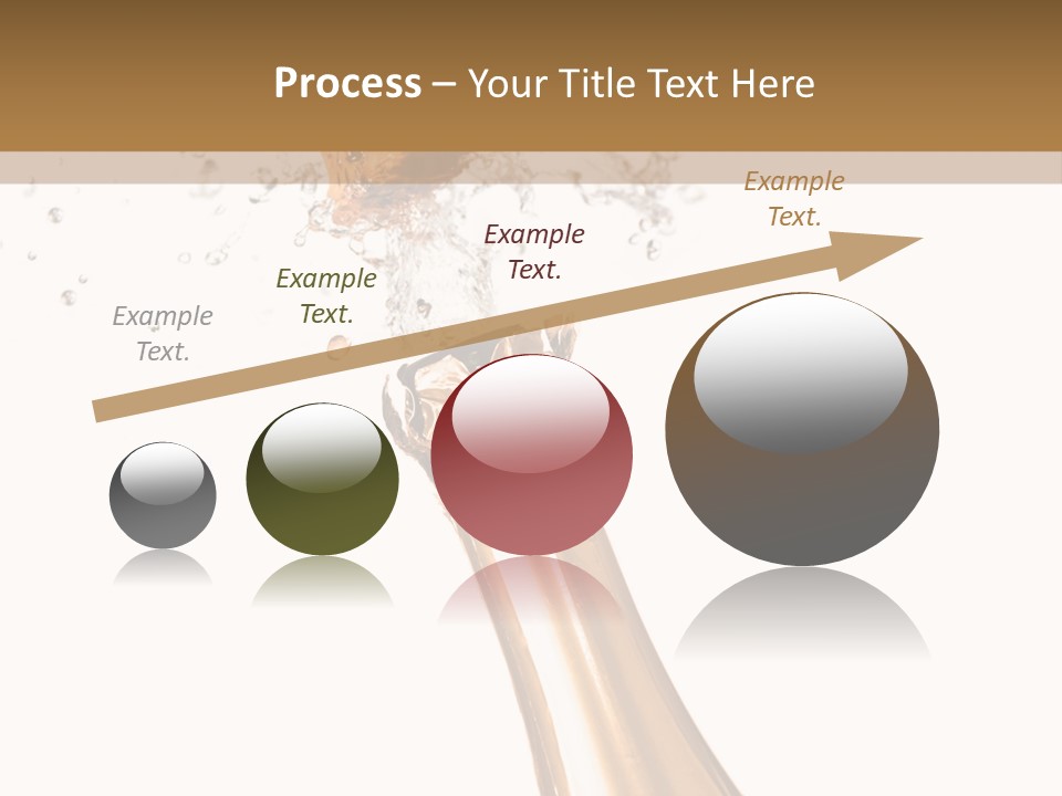 Explosion Wine Drink PowerPoint Template