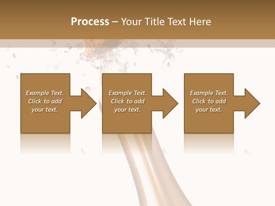 Explosion Wine Drink PowerPoint Template