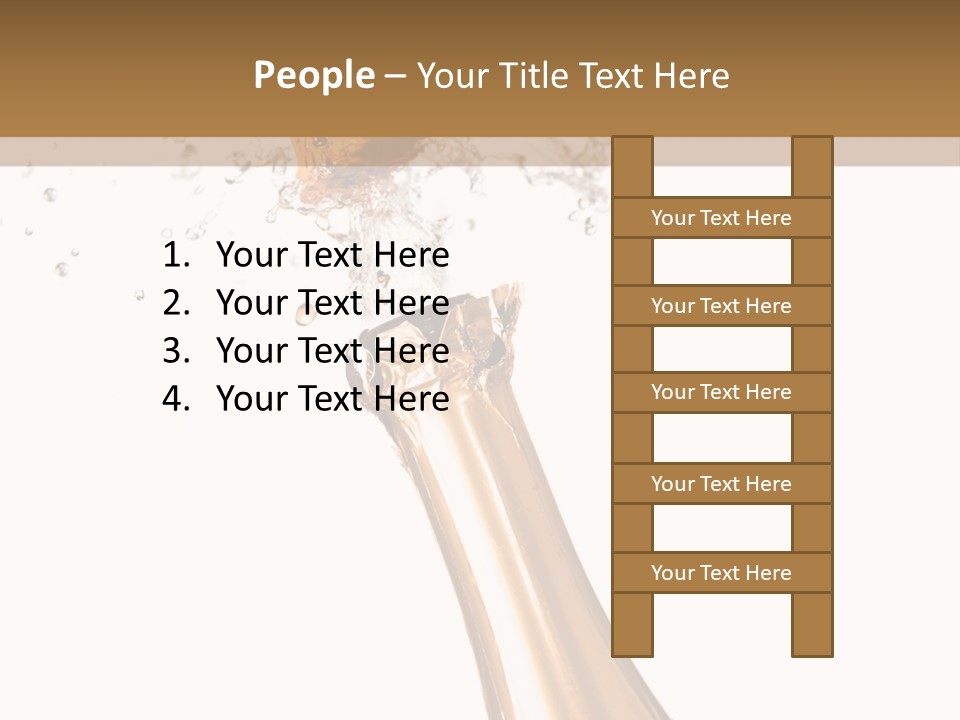 Explosion Wine Drink PowerPoint Template