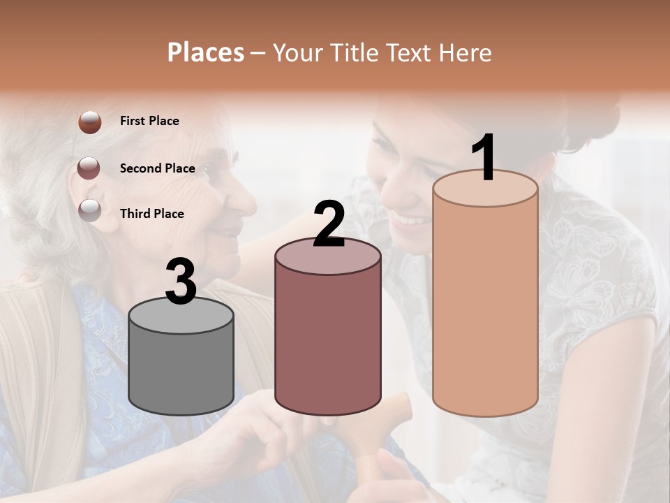 Indoors Old Unwell PowerPoint Template