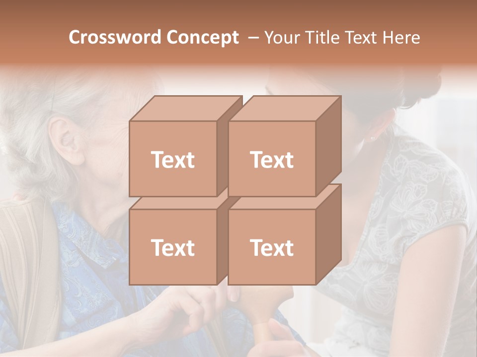 Indoors Old Unwell PowerPoint Template