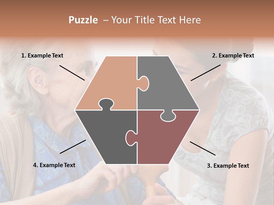 Indoors Old Unwell PowerPoint Template