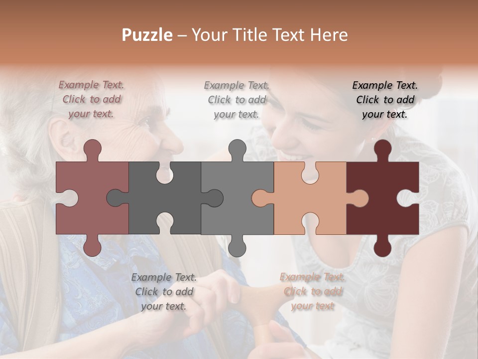 Indoors Old Unwell PowerPoint Template