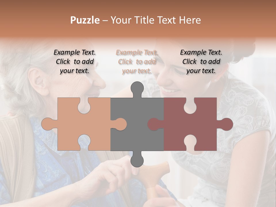 Indoors Old Unwell PowerPoint Template