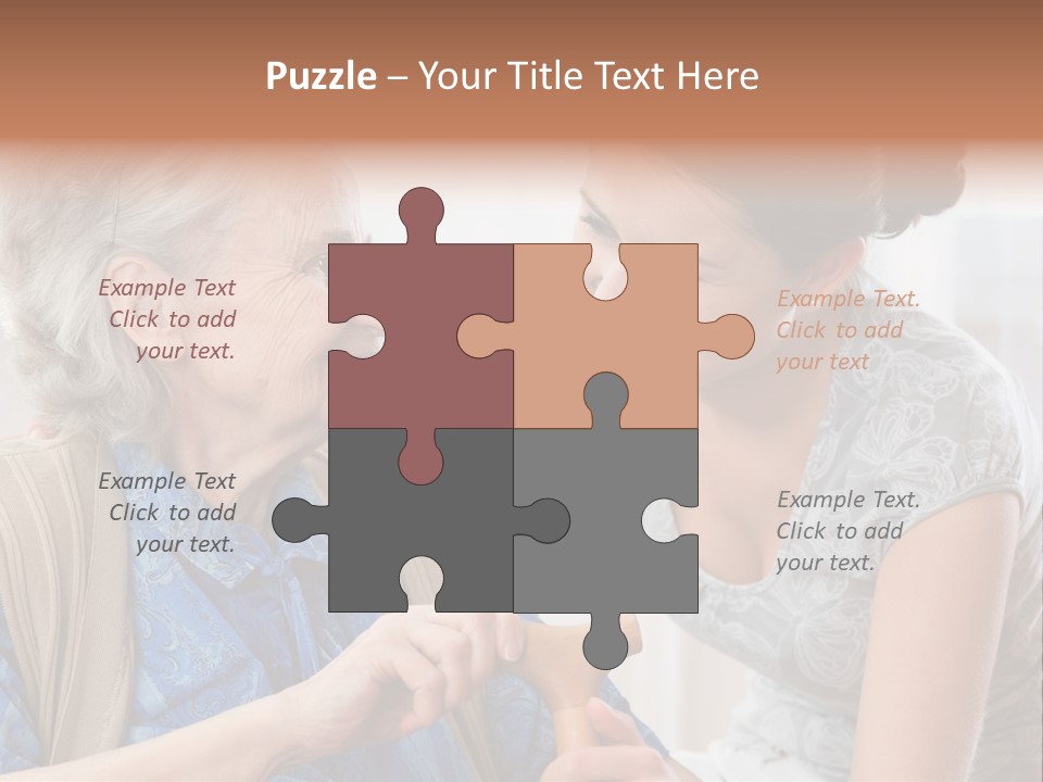 Indoors Old Unwell PowerPoint Template