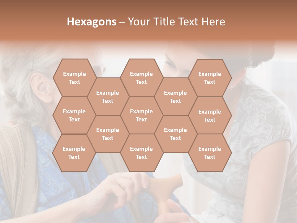 Indoors Old Unwell PowerPoint Template