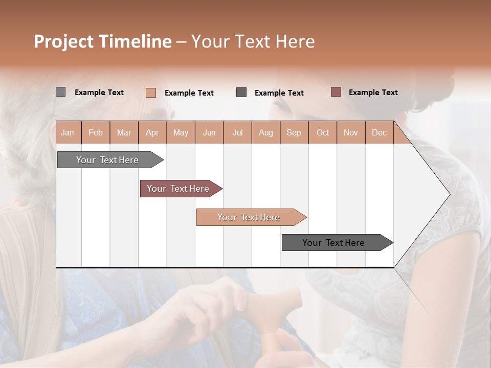 Indoors Old Unwell PowerPoint Template