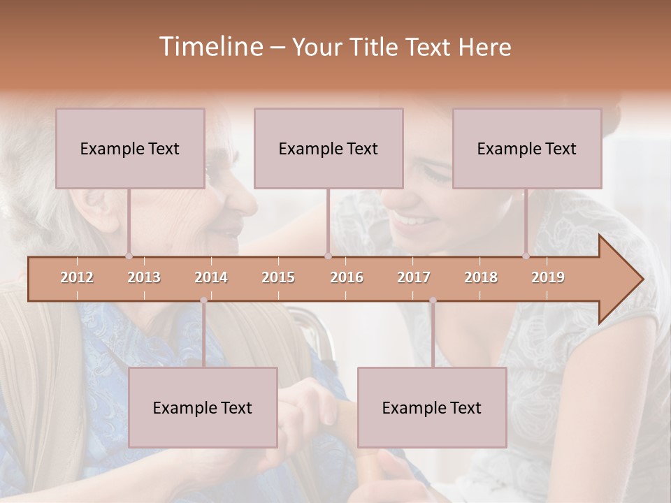 Indoors Old Unwell PowerPoint Template