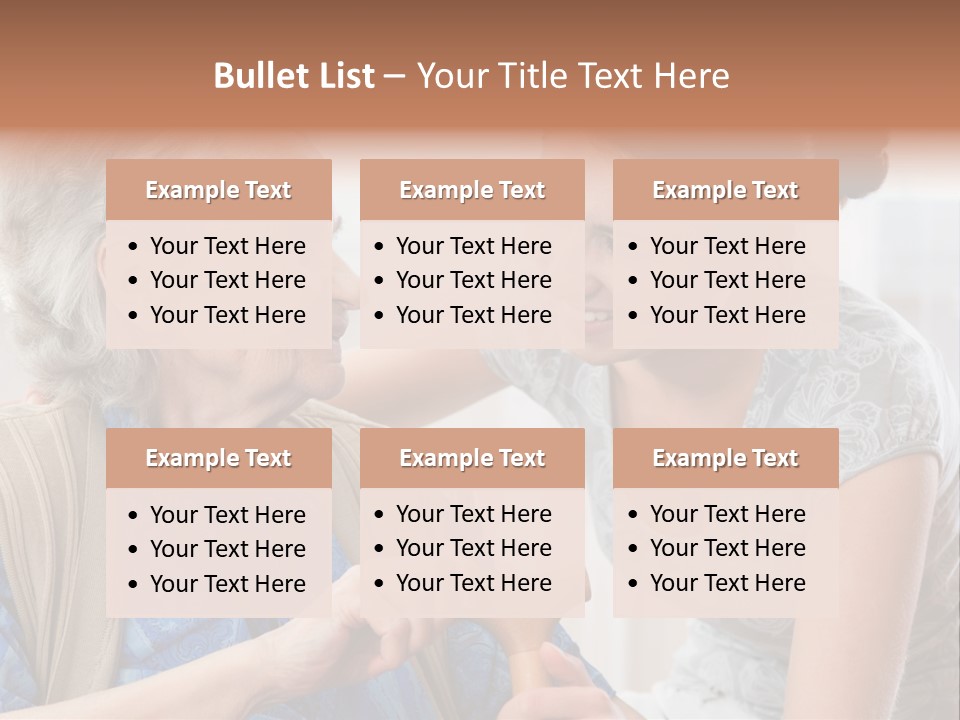 Indoors Old Unwell PowerPoint Template