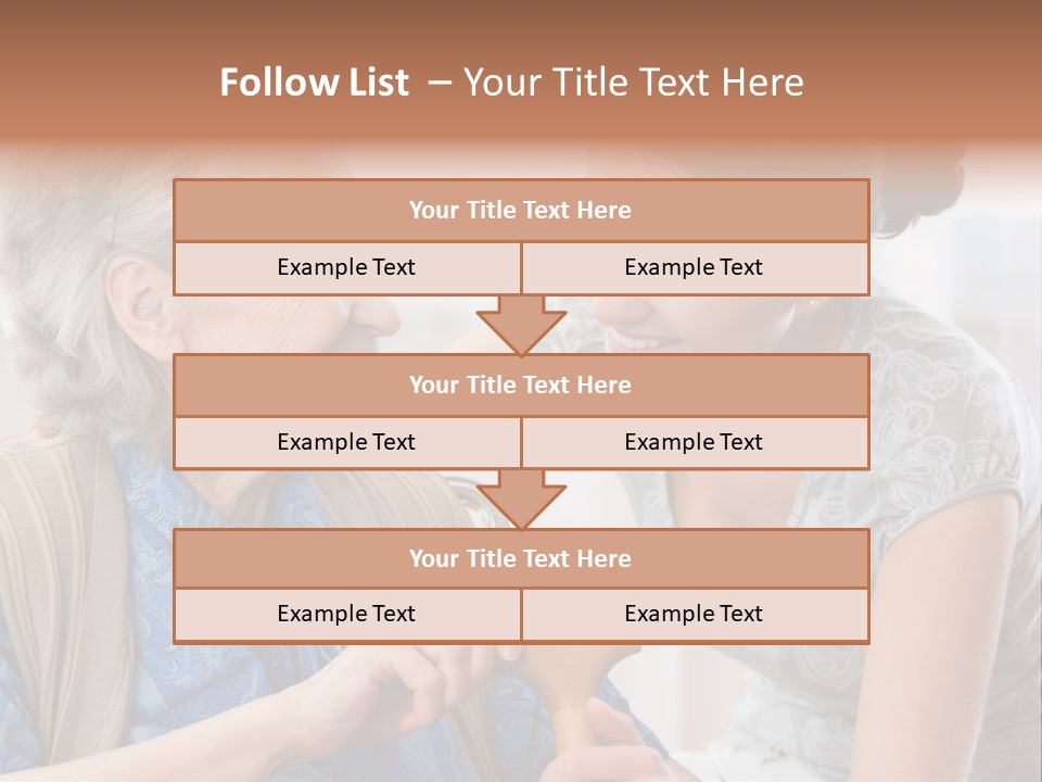 Indoors Old Unwell PowerPoint Template
