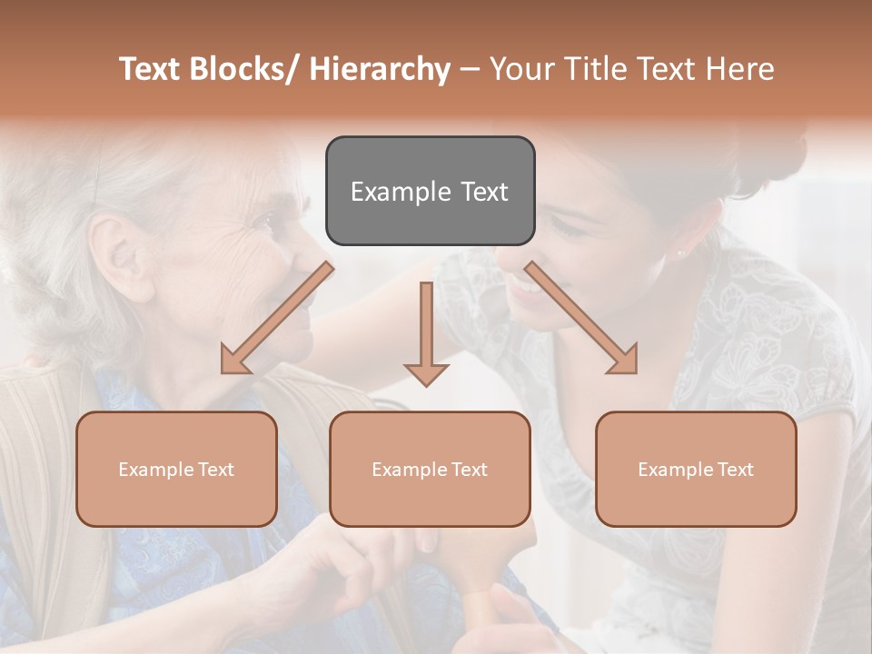 Indoors Old Unwell PowerPoint Template