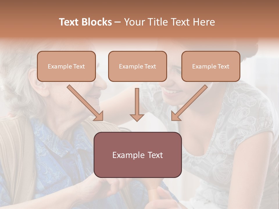 Indoors Old Unwell PowerPoint Template