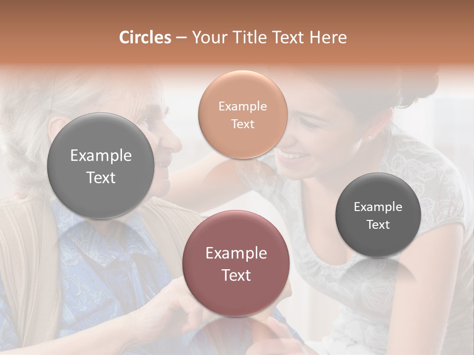 Indoors Old Unwell PowerPoint Template