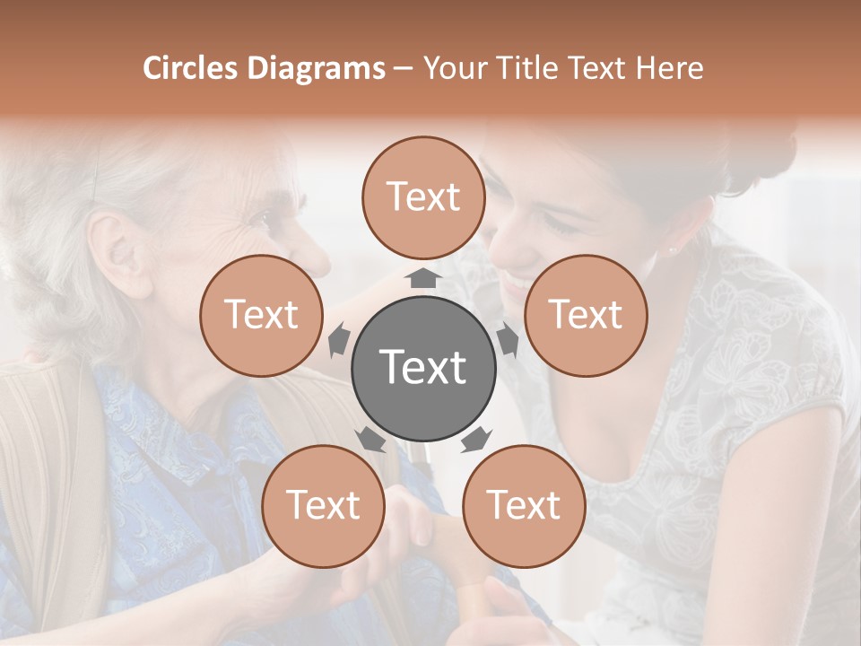 Indoors Old Unwell PowerPoint Template