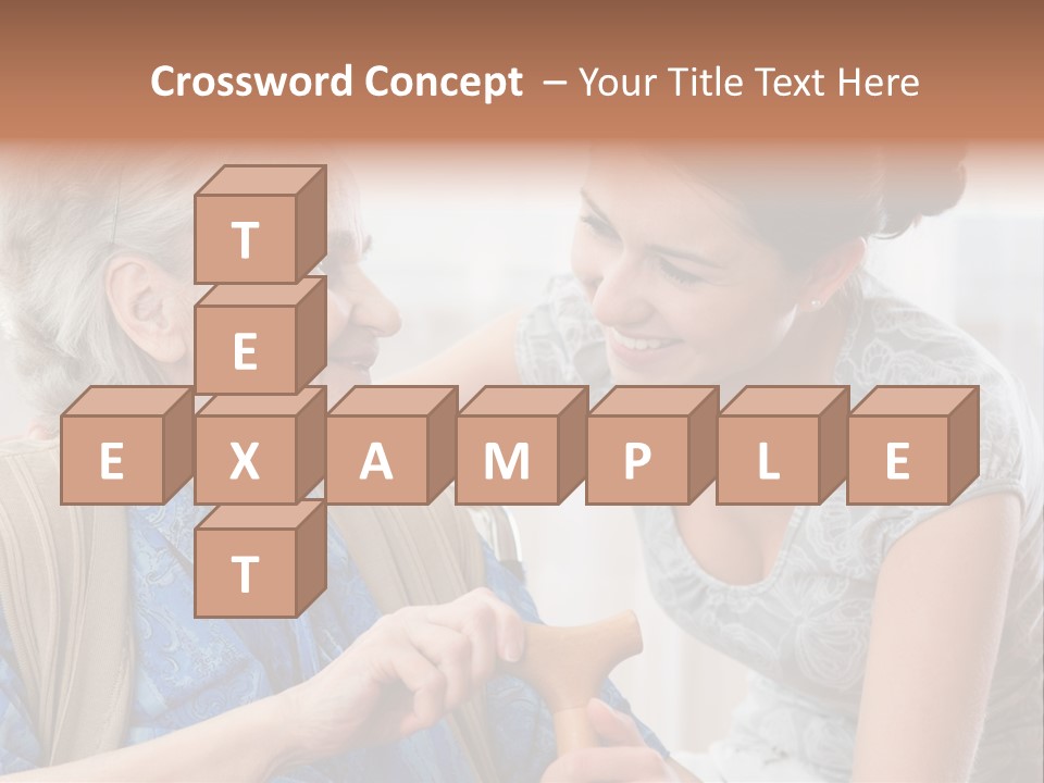 Indoors Old Unwell PowerPoint Template