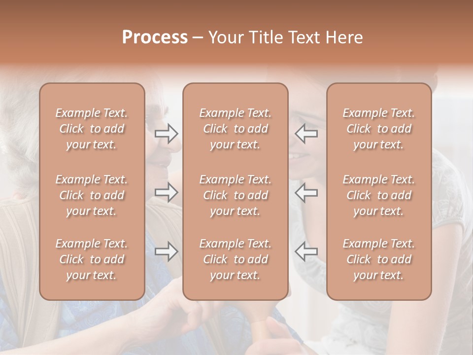Indoors Old Unwell PowerPoint Template