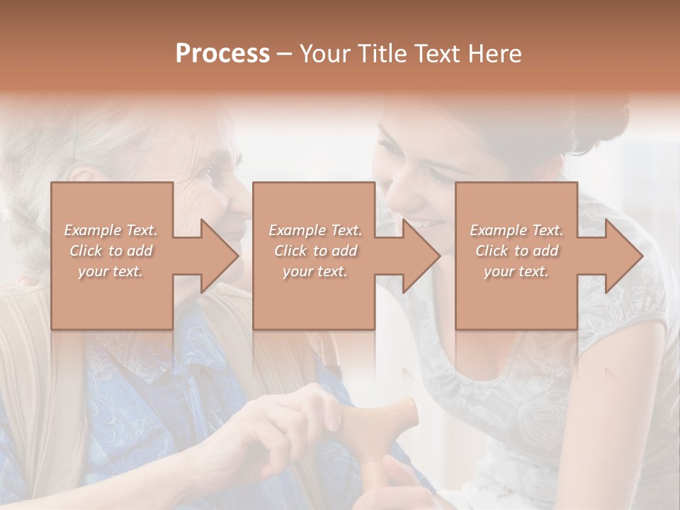 Indoors Old Unwell PowerPoint Template