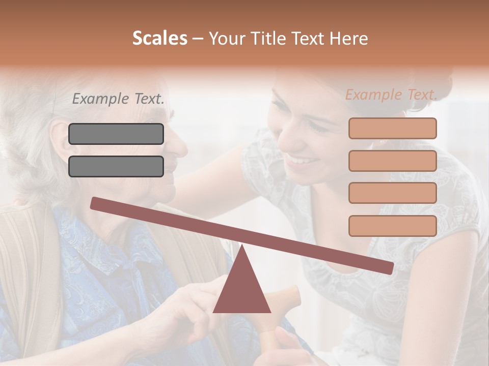 Indoors Old Unwell PowerPoint Template