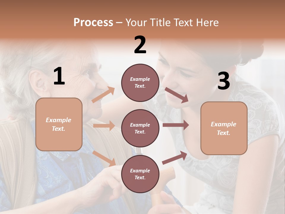 Indoors Old Unwell PowerPoint Template