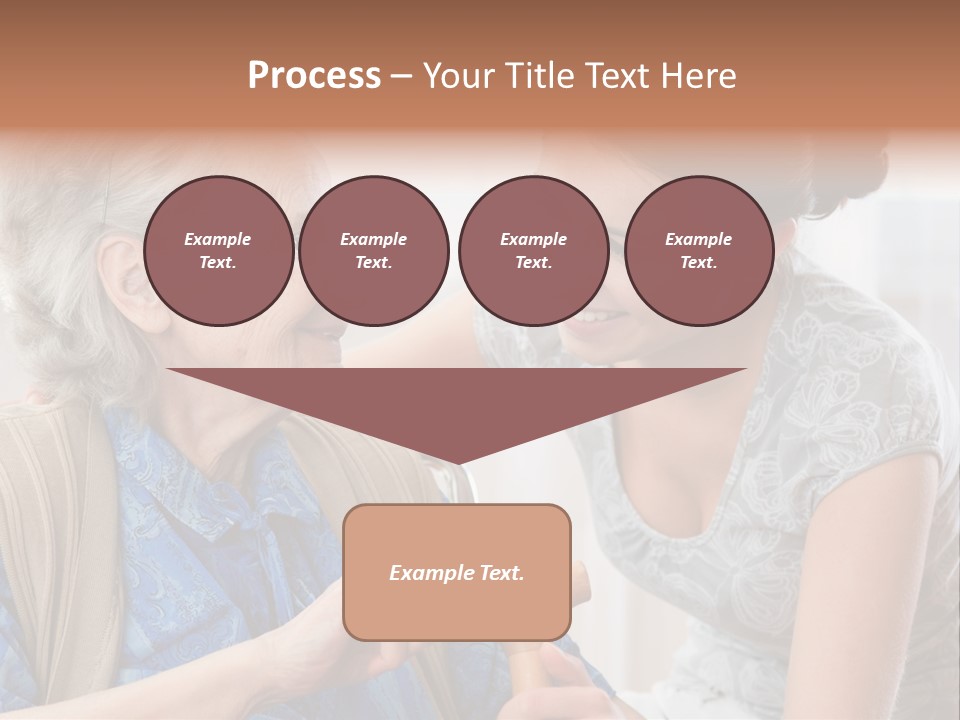 Indoors Old Unwell PowerPoint Template