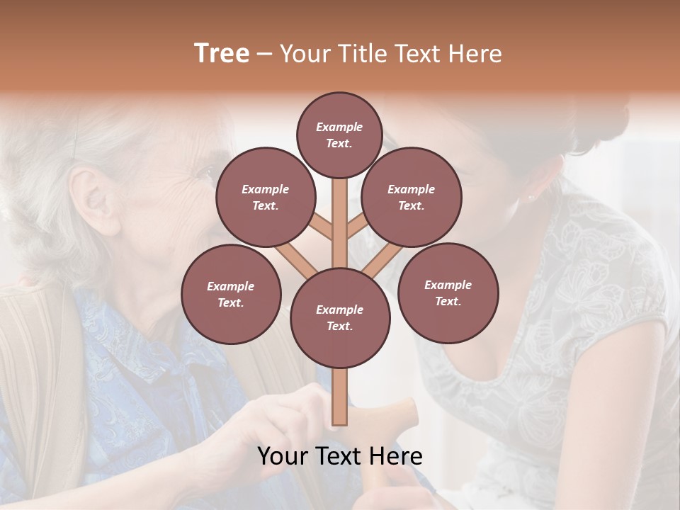 Indoors Old Unwell PowerPoint Template