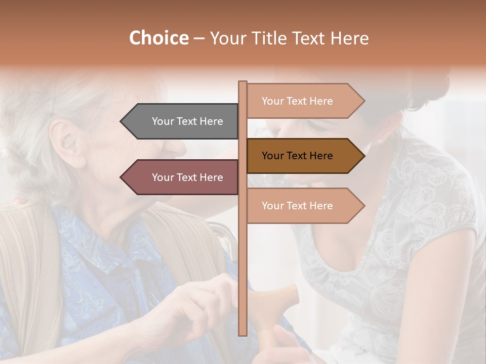 Indoors Old Unwell PowerPoint Template